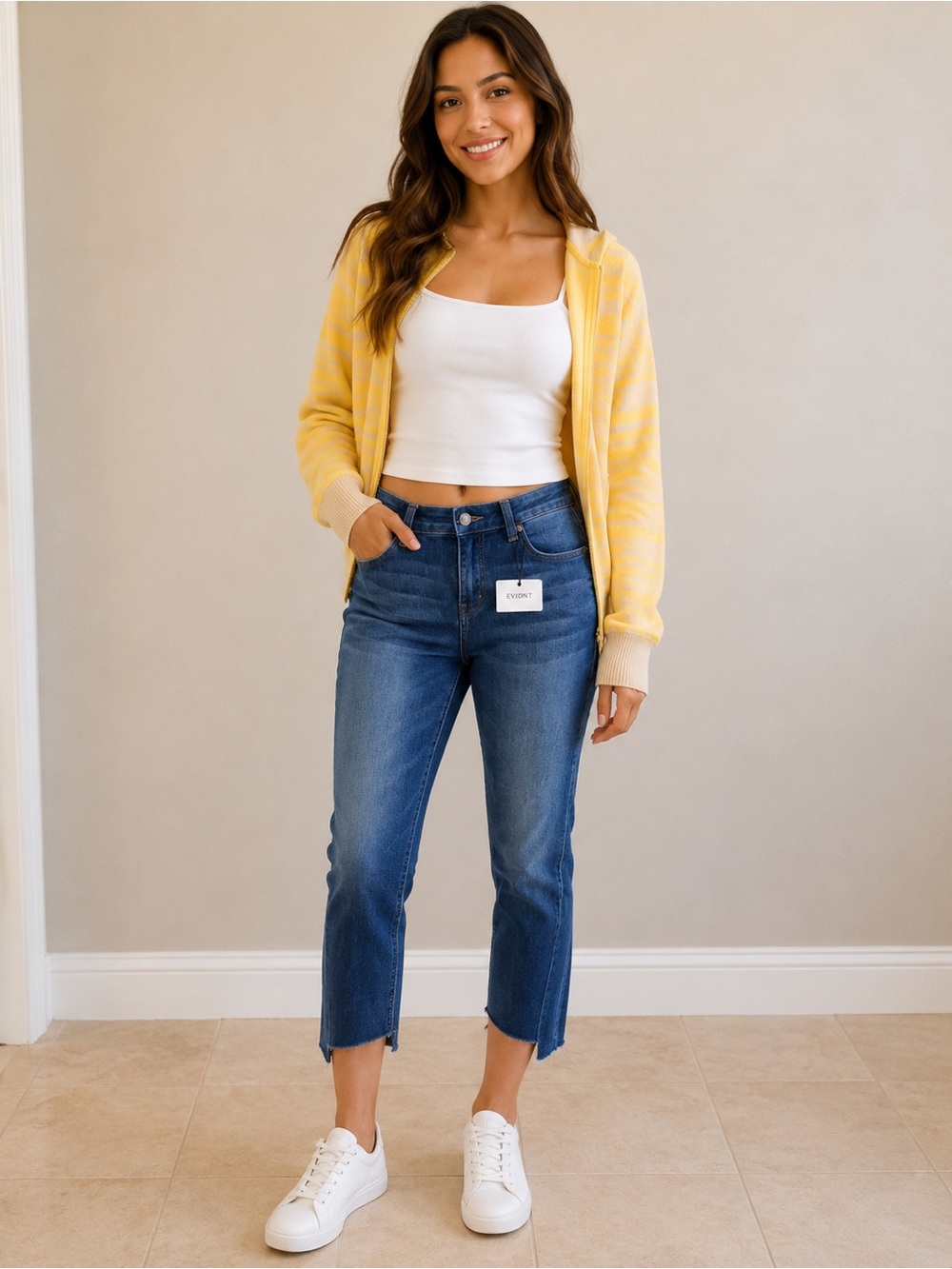 EVIDNT JEANS SIZE 26 CAPRI